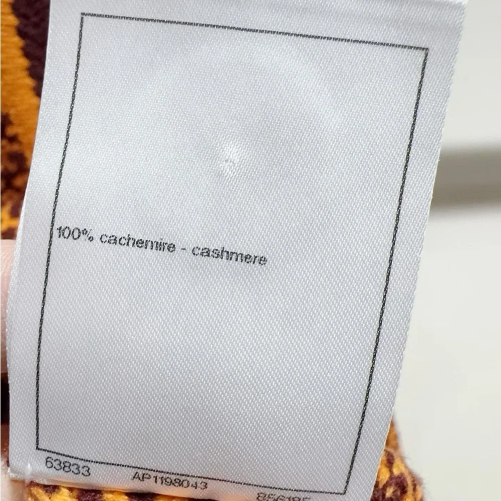 Authentic CHANEL Brown and Orange Sleeveless Dress - Picture 7 of 7